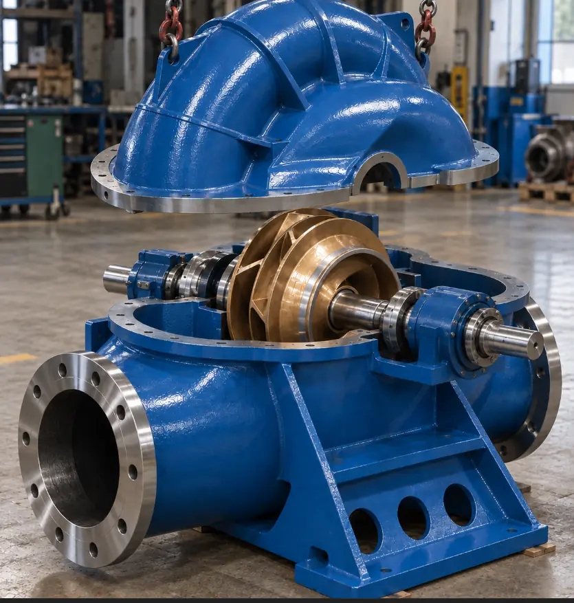 Pompa industriale sezionata TPS